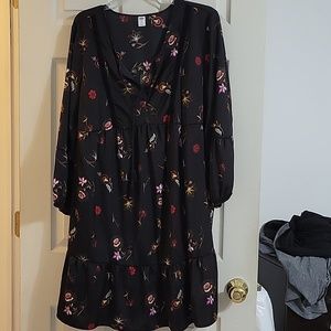 Long sleeve shirt dress